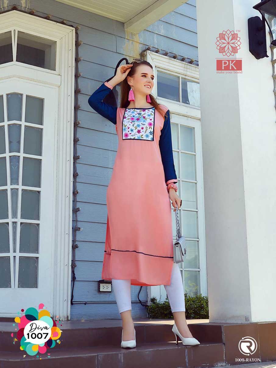 Fashion Diva Vol-1 Digital Print Formal Kurti Fashion Diva Vol-1 Digital Print Formal Kurti